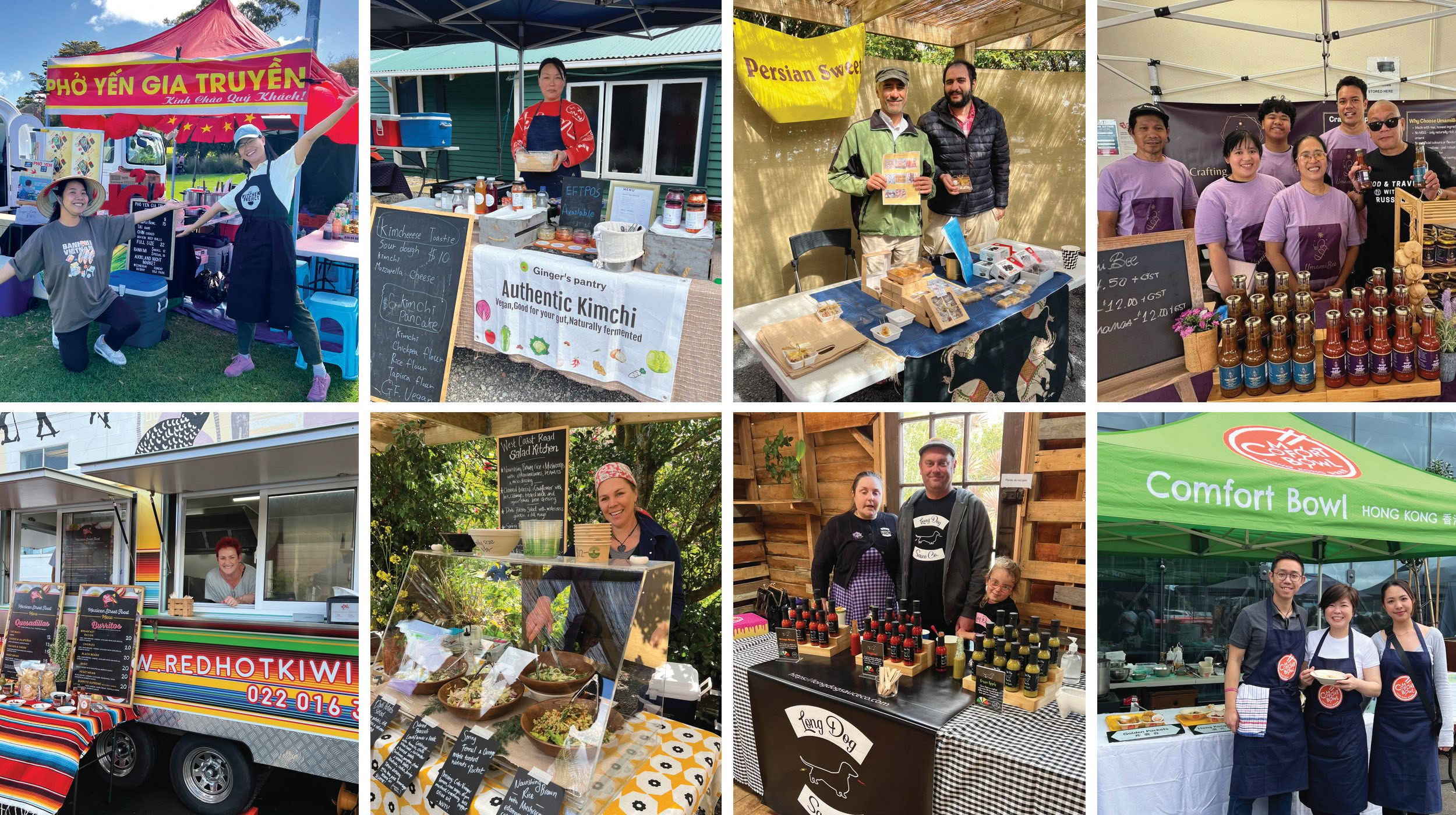 The kitchen project at food markets across auckland