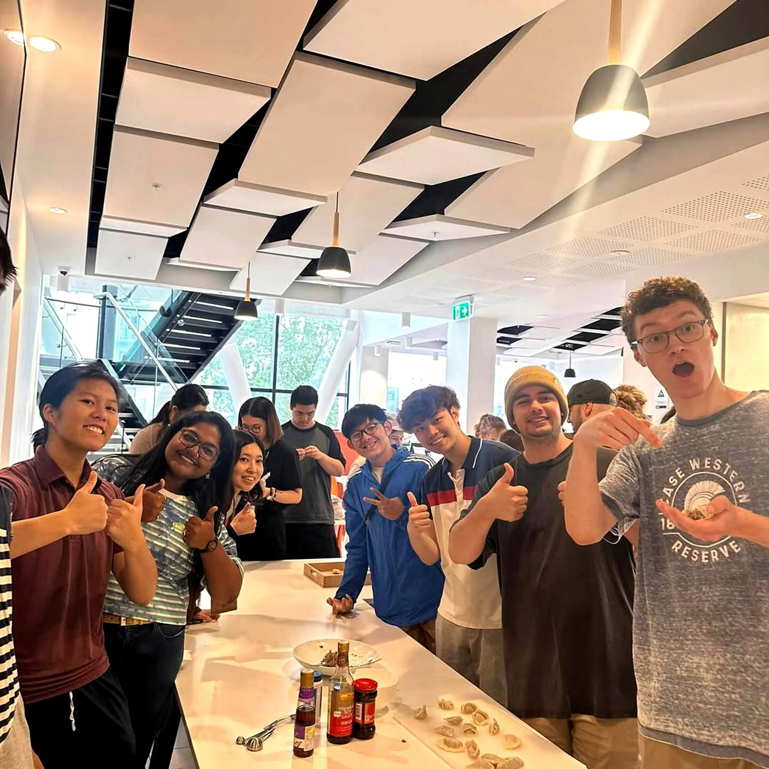 The kitchen project dumpling class universityofauckland hall of residence 03